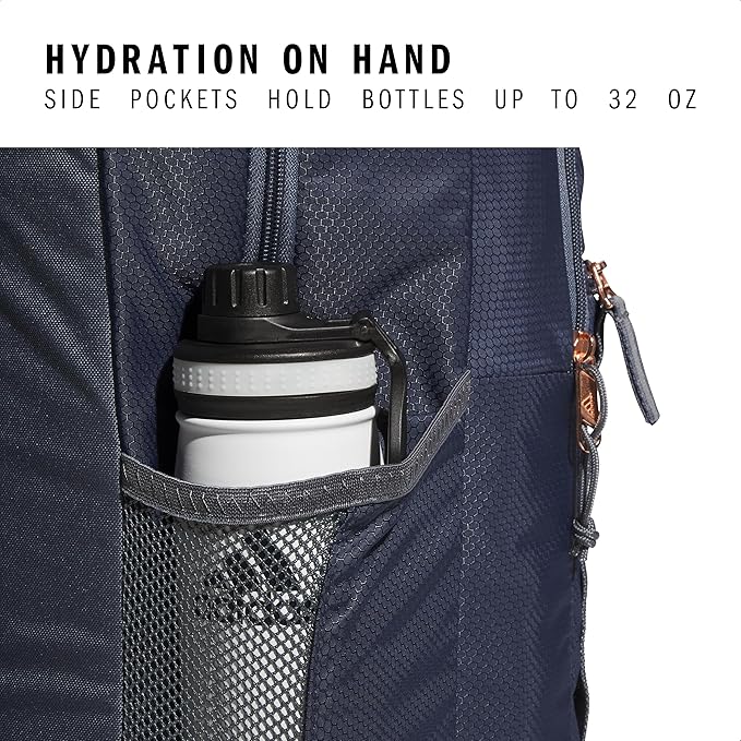 adidas Excel Backpack for Men & Women – Durable Large Athletic Laptop Bag