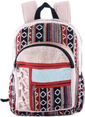 Anitya Hemp Backpack, Multi-Functional Pockets, Eco-Friendly, Unisex, Hiking Daypack, Durable Rucksack (AHLB09)