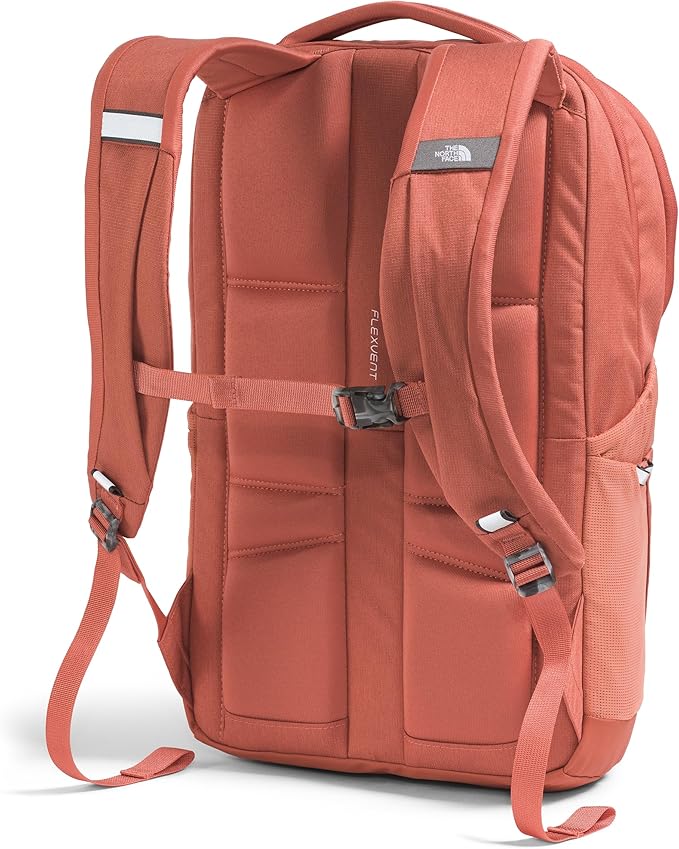 The North Face Lichen Daypack - Everyday Commuter Backpack, Laptop Sleeve, Water Bottle Pockets, Center Front Pouch, Mars Dust Dark Heather/Mars Dust, One Size