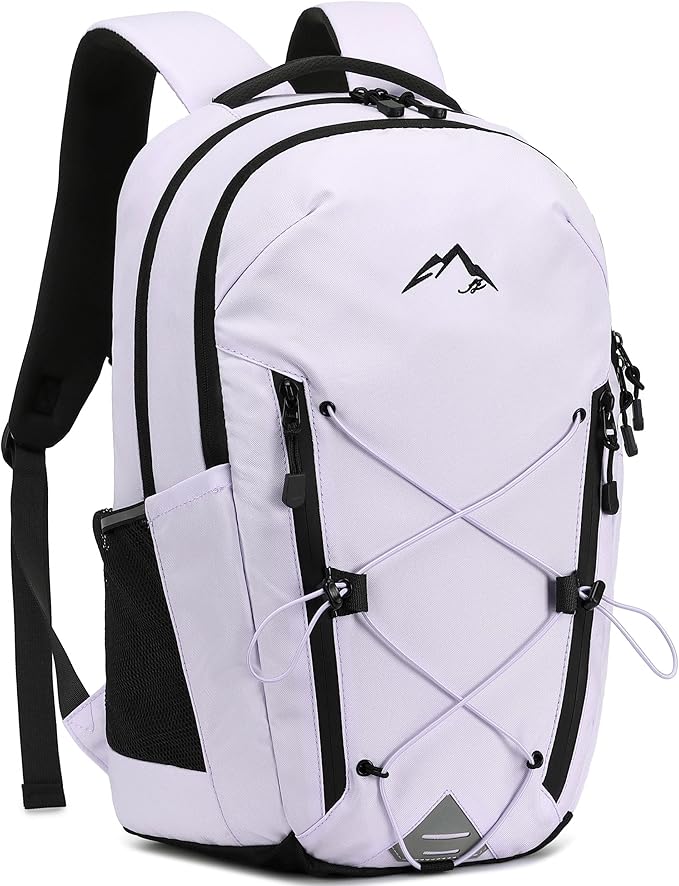AO ALI VICTORY Women's Laptop Backpack 15.6 inch,Travel Backpack for Men,College Bookbag, Lightweight Outdoor Sport Hiking Back Pack, Everyday Daypack, Purple