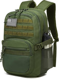Wotony Military Tactical Backpack for Men Army 3 Days Assault Pack Bag with Molle System for Outdoor Adventures (Military green-N, 40L)