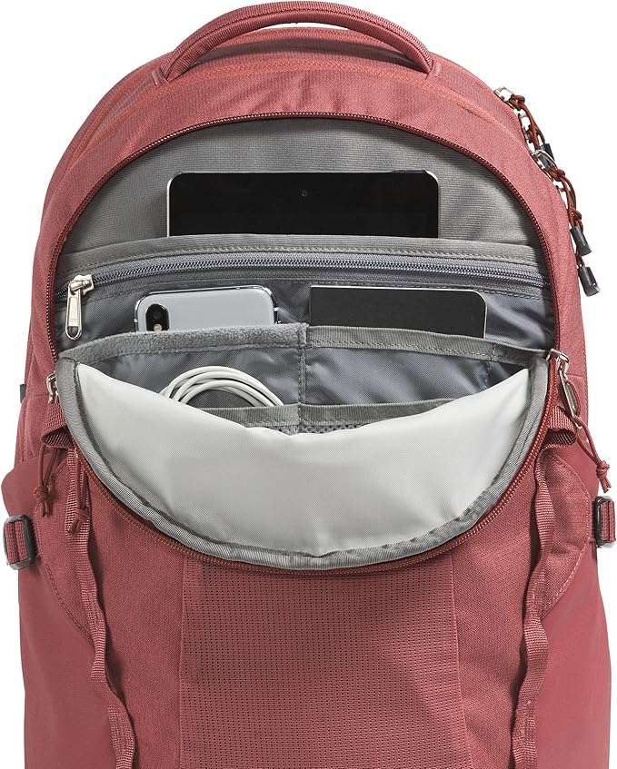The North Face Women's Recon Everyday Laptop Backpack - PFAS Free, Canyon Dust Dark Heather, One Size