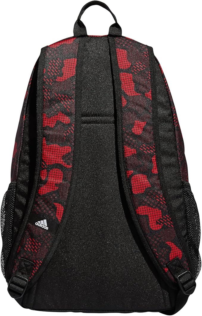 adidas Unisex Foundation Backpack for Laptop, Large Durable Athletic Gym Bag