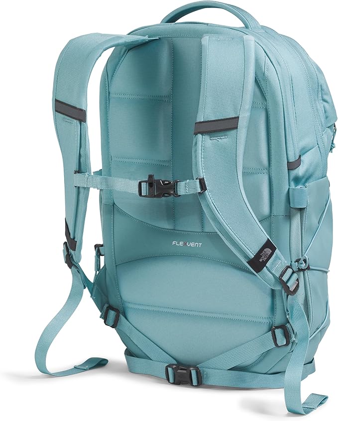 The North Face Women's Borealis Commuter Laptop Backpack - Everyday Travel Bag, Laptop Sleeve, Reflective Details, Blue Eclipse Light Heather/Blue Eclipse, One Size