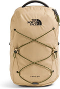 The North Face Jester Everyday Laptop Backpack - Commuter Daypack, Water Repellent, Laptop Sleeve, Khaki Stone/Forest Olive, One Size