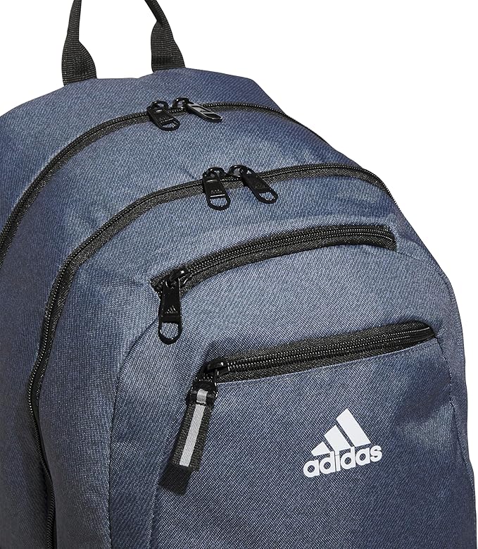 adidas Unisex Foundation Backpack for Laptop, Large Durable Athletic Gym Bag
