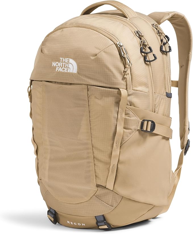 The North Face Women's Recon Everyday Laptop Backpack - PFAS Free, Khaki Stone, One Size
