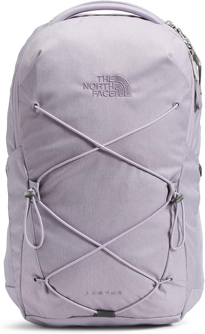 The North Face Women's Jester Everyday Laptop Backpack, Minimal Grey Dark Heather/Minimal Grey, One Size