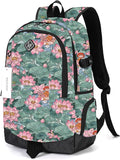 rickyh style School Backpack Travel Bag for Men & Women Lightweight College Back Pack with Laptop Compartmen
