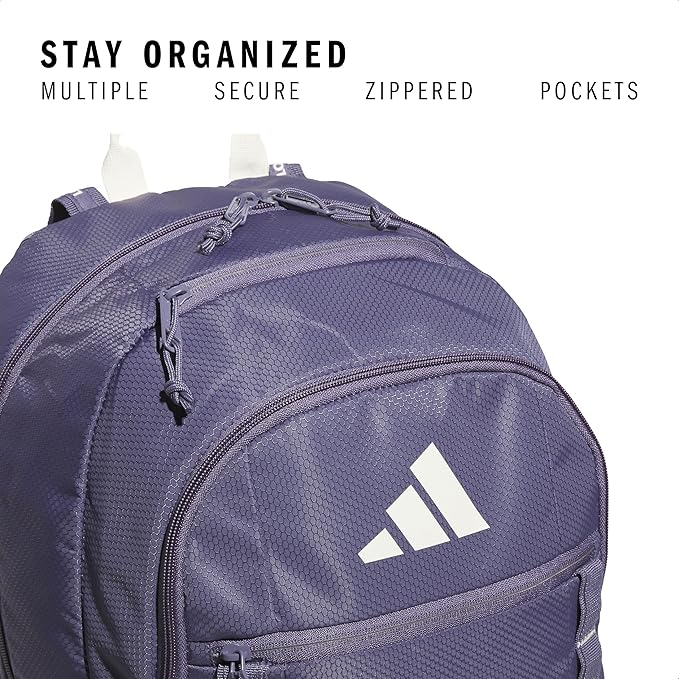 adidas Excel Backpack for Men & Women – Durable Large Athletic Laptop Bag