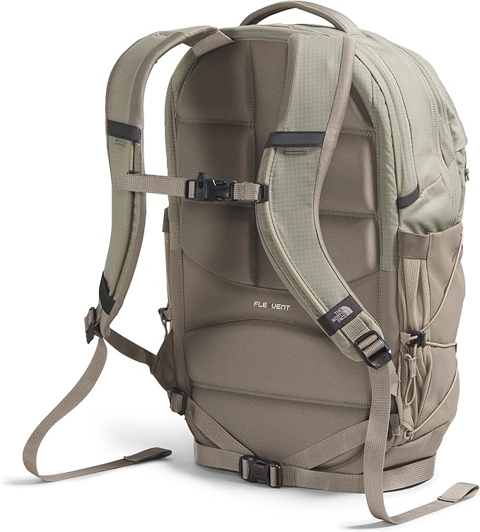 The North Face Women's Borealis Commuter Laptop Backpack, Clay Grey/Cavern Grey, One Size