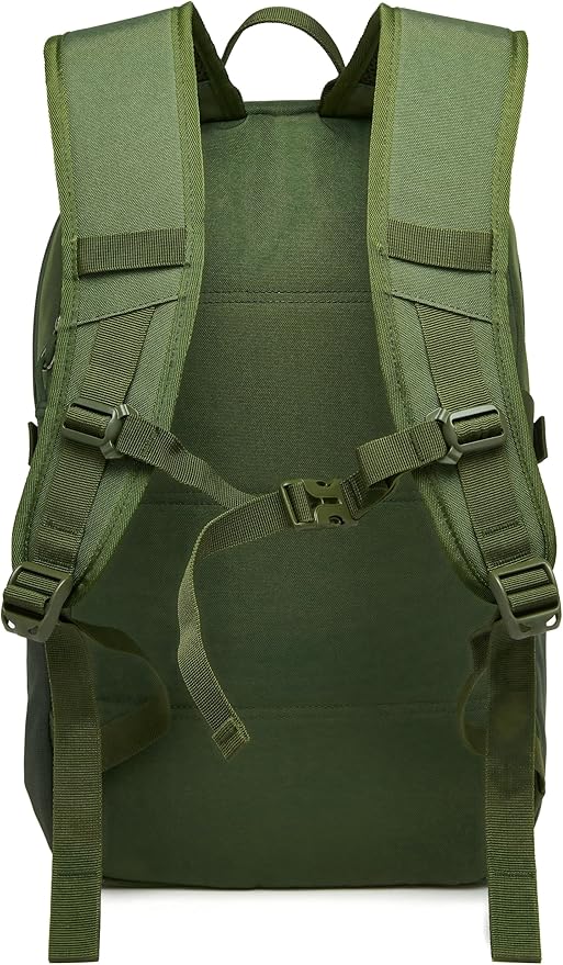 Military Tactical Backpack for Men Army 3 Days Assault Pack Bag with Molle System for Outdoor Adventures (Military green-N, 30L)