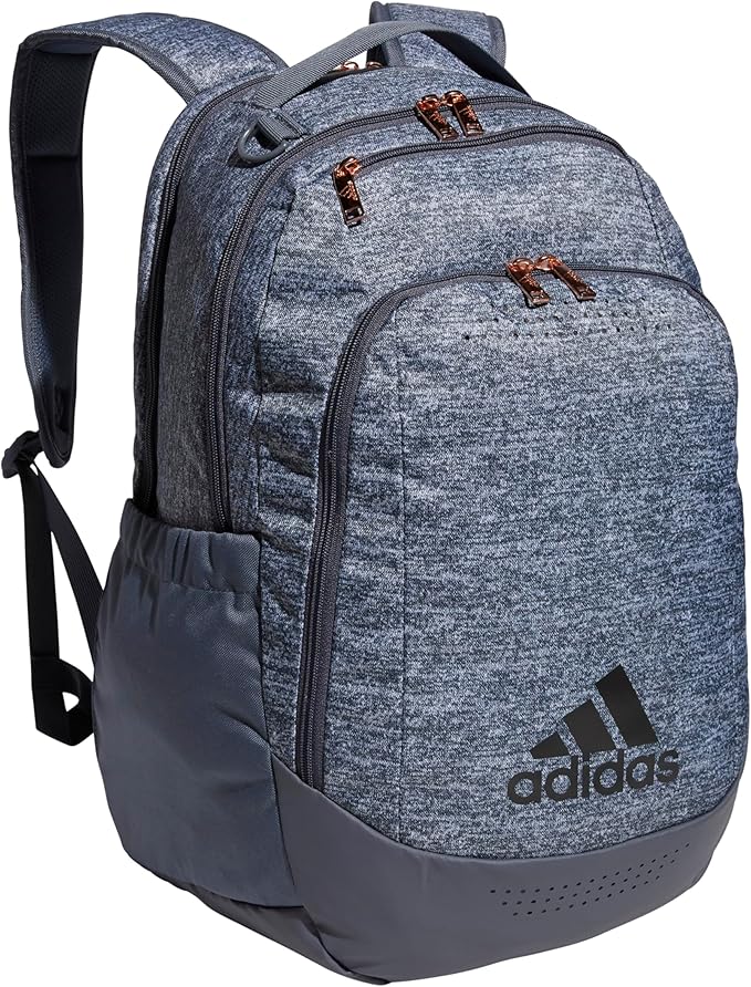 adidas Defender Sports Backpack with Shoe Compartment, Soccer Bag