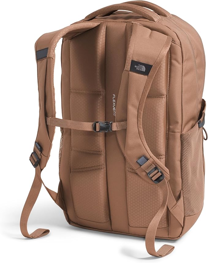 The North Face Women's Jester Everyday Laptop Backpack - PFAS Free, Latte/Smokey Brown, One Size