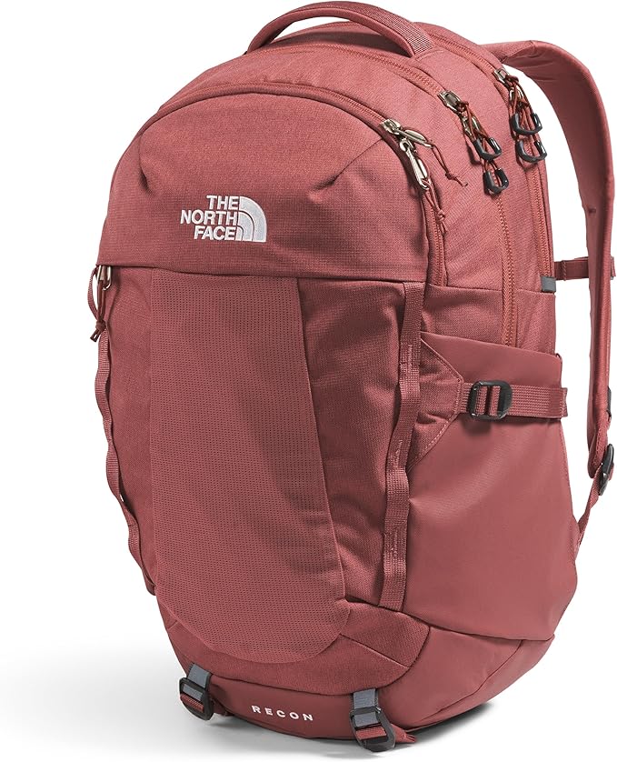 The North Face Women's Recon Everyday Laptop Backpack - PFAS Free, Canyon Dust Dark Heather, One Size