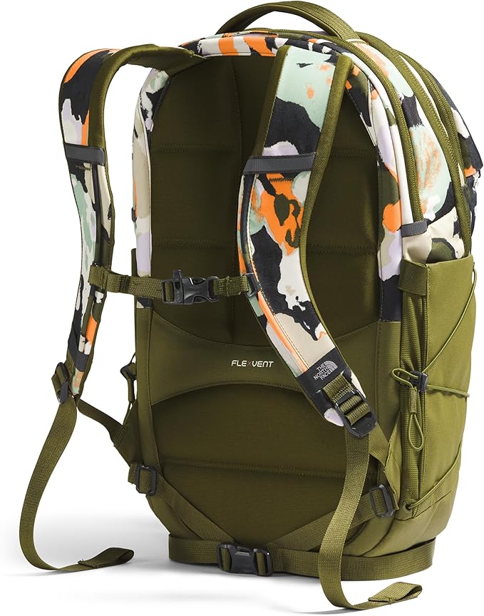 The North Face Women's Borealis Commuter Laptop Backpack, Forest Olive Grounded Floral Print/Forest Olive, One Size