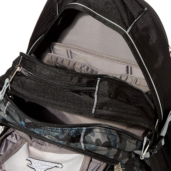 High Sierra Swerve Laptop Backpack, Graffiti/Black/Ash, One Size