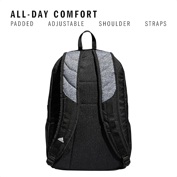 adidas Stadium 3 Soccer Backpack with Ball Pocket, 36L