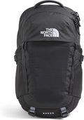 The North Face Recon Everyday Laptop Backpack - Daypack, Water Repellent, Laptop Sleeve, 2 Water Bottle Pockets, Asphalt Grey Light Heather/TNF Black-NPF, One Size