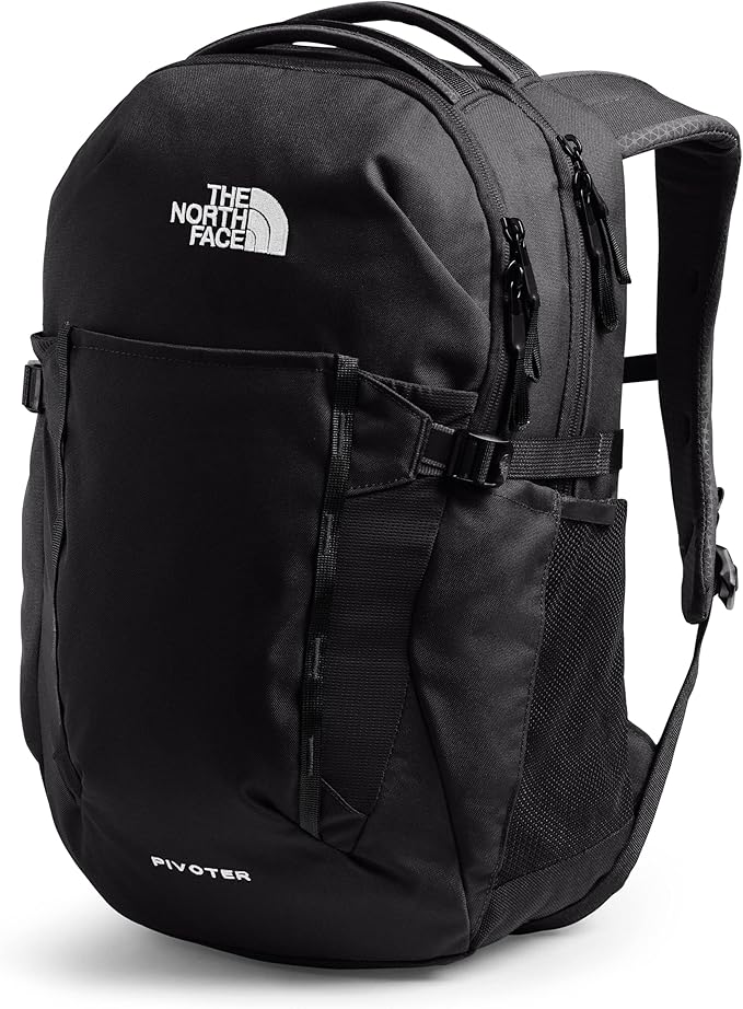 The North Face Women's Pivoter Everyday Laptop Backpack, TNF Black, One Size