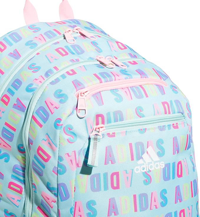 adidas Unisex Foundation Backpack for Laptop, Large Durable Athletic Gym Bag