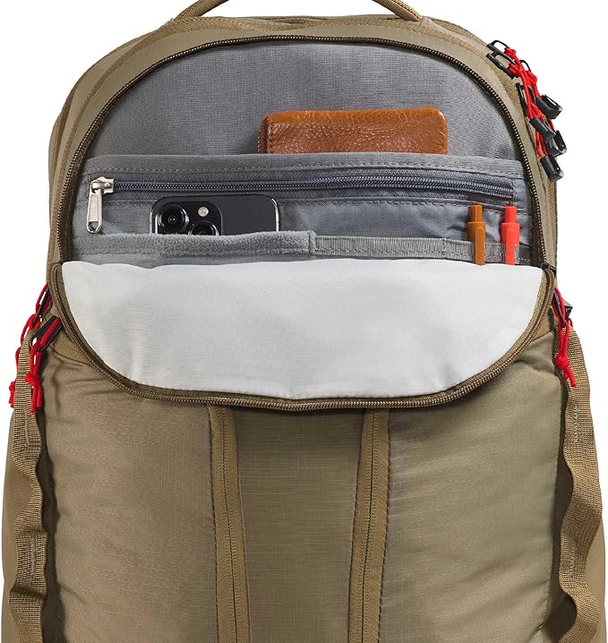 THE NORTH FACE Surge Commuter Laptop Backpack | Daypack With Water Repellent Finish, 16" Laptop Sleeve, Reflective Details