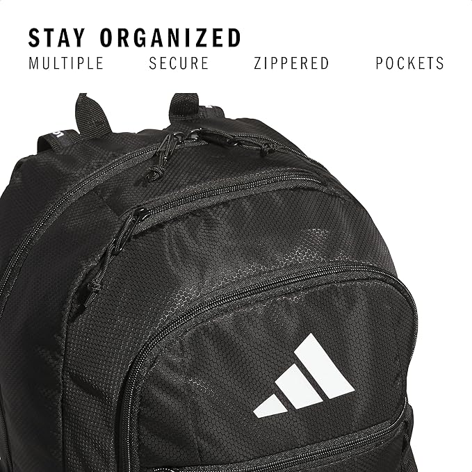 adidas Excel Backpack for Men & Women – Durable Large Athletic Laptop Bag