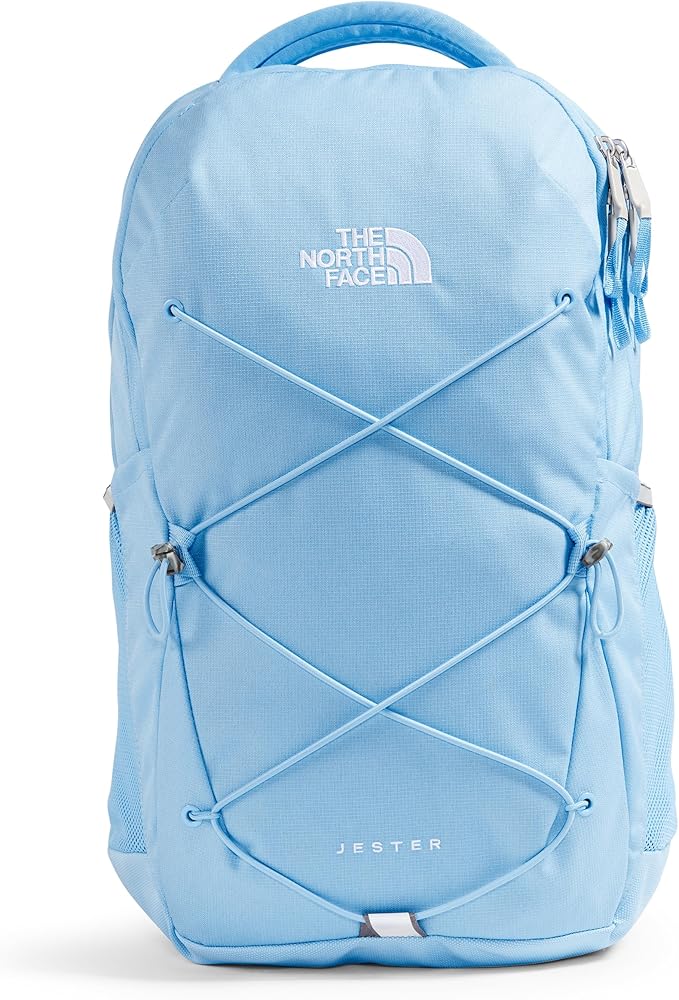 The North Face Women's Jester Everyday Laptop Backpack - PFAS Free, Cornflower Dark Heather/Cornflower, One Size