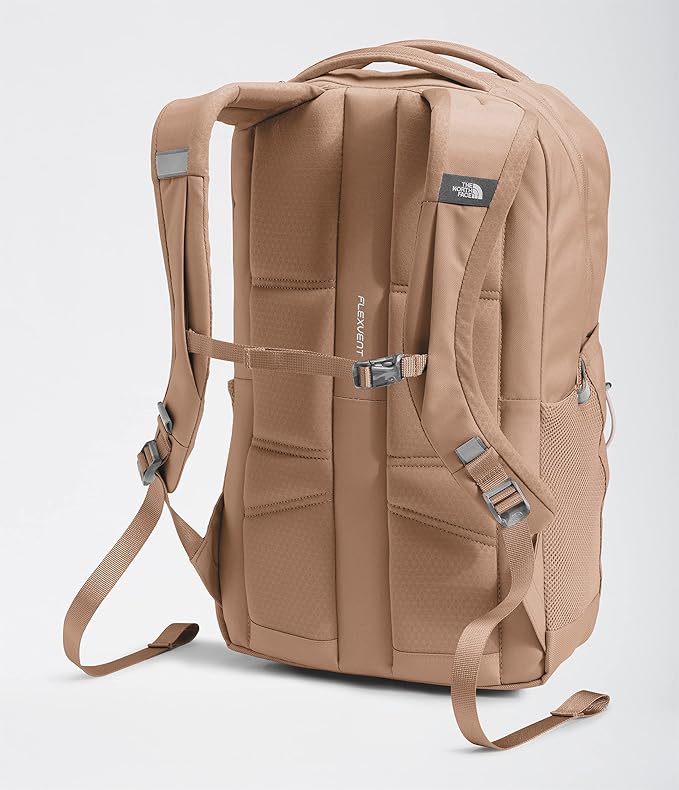 The North Face Jester 27L Backpack - Women's Cafe Creme/Pink Tint, One Size