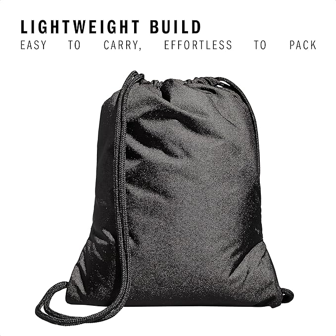 adidas Alliance Sackpack – Drawstring Backpack for Sports, Small Gym Bag