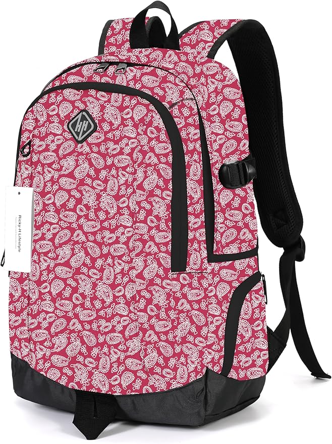 rickyh style School Backpack Travel Bag for Men & Women Lightweight College Back Pack with Laptop Compartmen