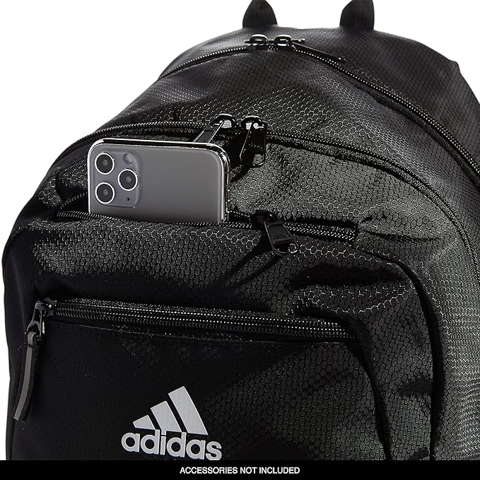adidas Unisex Foundation Backpack for Laptop, Large Durable Athletic Gym Bag
