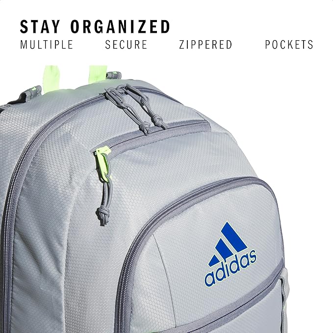 adidas Excel Backpack for Men & Women – Durable Large Athletic Laptop Bag