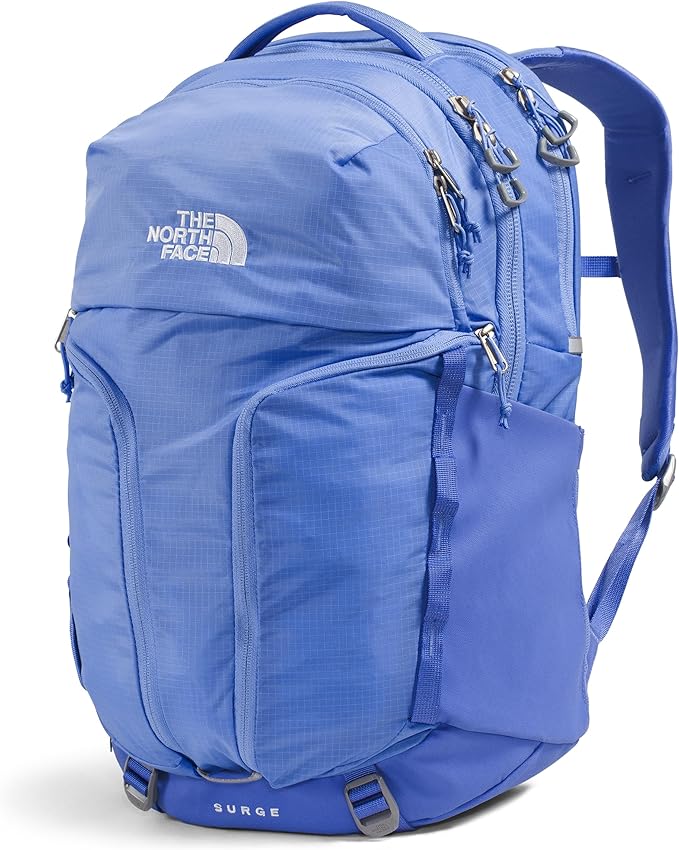 The North Face Women's Surge Commuter Laptop Backpack - PFAS Free, Virtual Blue/Indigo Plum, One Size