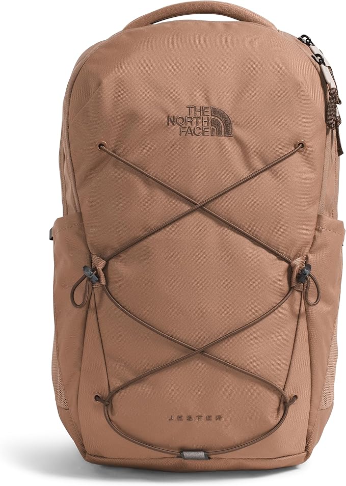 The North Face Women's Jester Everyday Laptop Backpack - PFAS Free, Latte/Smokey Brown, One Size