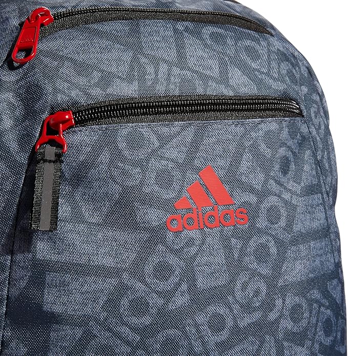 adidas Unisex Foundation Backpack for Laptop, Large Durable Athletic Gym Bag