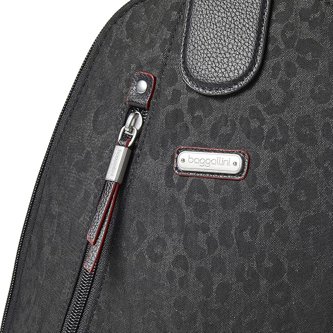 Baggallini Metro Backpack with RFID Phone Wristlet - 9x11 Convertible Sling Bag for Women with Adjustable Shoulder Straps