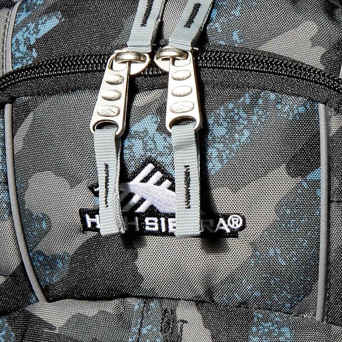 High Sierra Swerve Laptop Backpack, Graffiti/Black/Ash, One Size